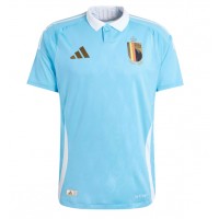 Camiseta Bélgica Segunda Equipación Replica Eurocopa 2024 mangas cortas